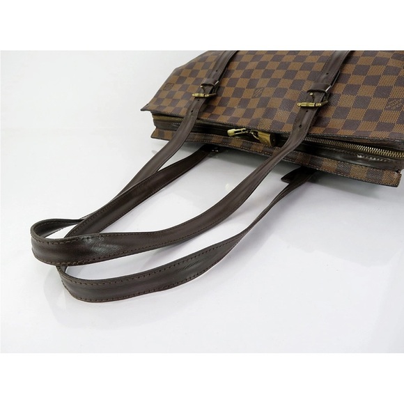 Louis Vuitton Brown Checkered Tote - Picture 5 of 12